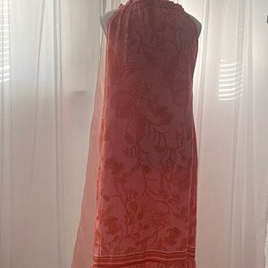 Chelsea & Theodore long sleeveless dress small